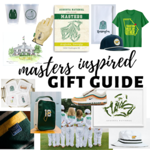masters inspired gift guide - 2020 gift guides with kerri dice