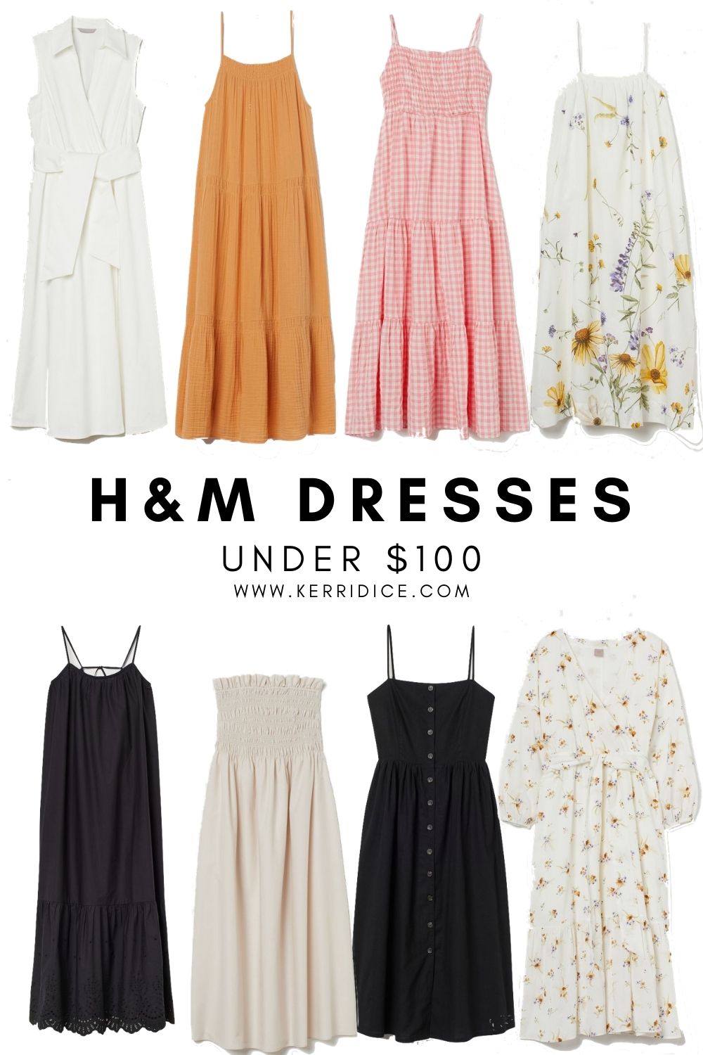 H&M DRESSES UNDER $100