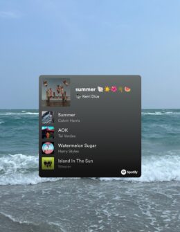 summer playlists on spotify